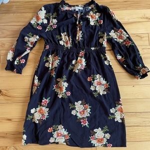Loft Floral Maternity Dress